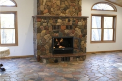 realstone pic flooring and fireplace